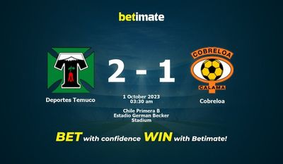 Dự đoán Deportes Temuco vs Cobreloa, tỷ lệ và mẹo cá cược 30/09/2023