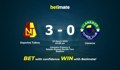 Dự đoán Deportes Tolima vs Llaneros, tỷ lệ và tip cá cược 24/03/2025