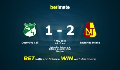 Soi kèo Deportivo Cali vs Deportes Tolima, tỷ lệ cá cược 03/05/2025