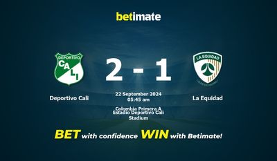 Nhận định Deportivo Cali vs La Equidad, Tỷ lệ & Mẹo cá cược 21/09/2024
