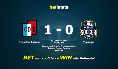 Dự đoán Deportivo Espanol vs Yupanqui, Tỷ lệ cược & Mẹo cá cược 21/10/2024