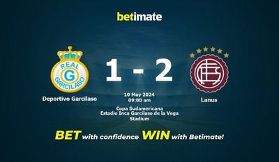 Dự đoán Deportivo Garcilaso vs Lanus, tỷ lệ & tip cá cược 10/05/2024