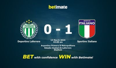 Soi kèo Deportivo Laferrere vs Sportivo Italiano, tỷ lệ & tip cá cược 12/03/2024