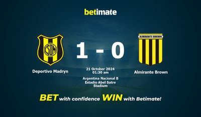 Dự đoán Deportivo Madryn vs Almirante Brown, tỷ lệ và tip cá cược 20/10/2024