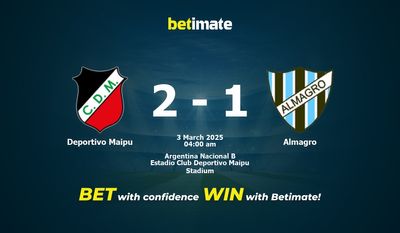 Dự đoán Deportivo Maipu vs Almagro, Tỷ lệ & Mẹo cá cược 02/03/2025