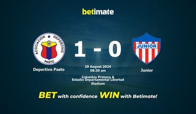 Dự đoán Deportivo Pasto vs Junior, Tỷ lệ & Mẹo cá cược 29/08/2024