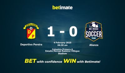 Nhận định Deportivo Pereira vs Alianza, Tỷ lệ & Mẹo cá cược 03/02/2025
