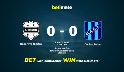 Dự đoán Deportivo Riestra vs CA San Telmo, tỷ lệ & tip cá cược 05/03/2025