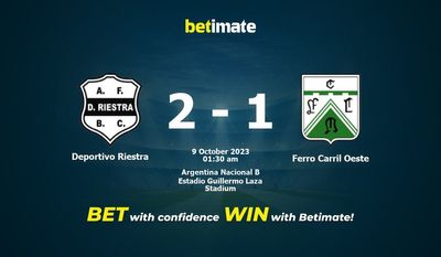 Nhận định Deportivo Riestra vs Ferro Carril Oeste, Tỷ lệ & Mẹo cá cược 08/10/2023
