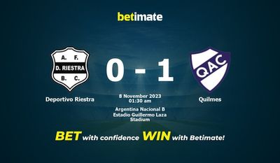 Dự đoán Deportivo Riestra vs Quilmes, Tỷ lệ & Mẹo cá cược 07/11/2023