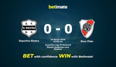 Dự đoán Deportivo Riestra vs River Plate, Tỷ lệ cược & Mẹo cá cược 03/15/2025
