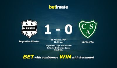 Dự đoán Deportivo Riestra vs Sarmiento, Tỷ lệ & Mẹo cá cược 24/08/2024