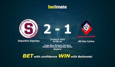 Nhận định Deportivo Saprissa vs AD San Carlos, tỷ lệ & tip cá cược 09/03/2025