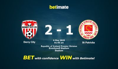 Derry City vs St Patricks Dự đoán, Tỷ lệ cược & Mẹo cá cược 05/05/2025