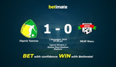 Dự đoán Digenis Ypsonas vs MEAP Nisou, Tỷ lệ cược & Mẹo cá cược 11/02/2024