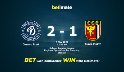 Dự đoán Dinamo Brest vs Slavia Mozyr, Tỷ lệ cược & Mẹo cá cược 05/03/2025