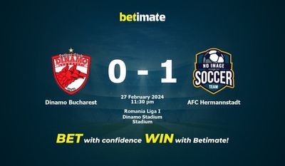Dự đoán Dinamo Bucharest vs AFC Hermannstadt, tỷ lệ và tip cá cược 27/02/2024