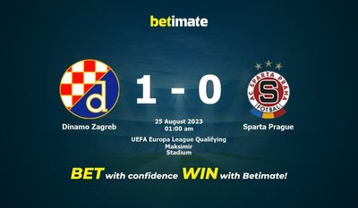 Nhận định dự đoán Dinamo Zagreb vs Sparta Praha ngày 24/08/2023