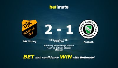 Dự đoán DJK Vilzing vs Ansbach, Tỷ lệ cược & Mẹo cá cược 30/11/2024