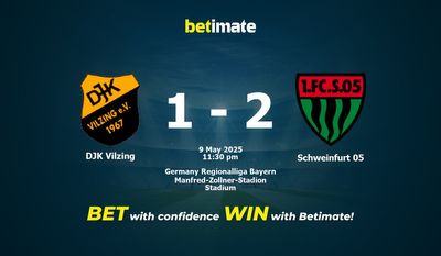 Dự đoán DJK Vilzing vs Schweinfurt 05, Tỷ lệ & Mẹo cá cược 09/05/2025