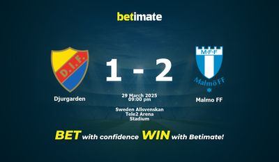 Dự đoán Djurgarden vs Malmo FF, Tỷ lệ cược & Mẹo cá cược 29/03/2025