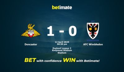 Dự đoán Doncaster vs AFC Wimbledon, Tỷ lệ cược & Mẹo cá cược 04/12/2025