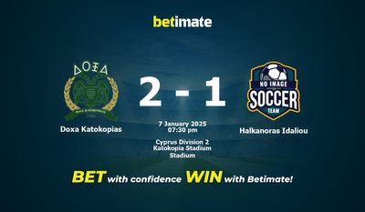 Dự đoán Doxa Katokopias vs Halkanoras Idaliou, tỷ lệ cá cược 07/01/2025