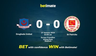 Nhận định, soi kèo Drogheda United vs St Patricks 26/01/2024