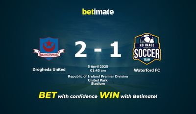 Dự đoán Drogheda United vs Waterford FC, Tỷ lệ cược & Mẹo cá cược 04/04/2025