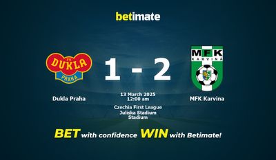 Soi kèo Dukla Praha vs MFK Karvina, Tỷ lệ & Mẹo cá cược 12/03/2025