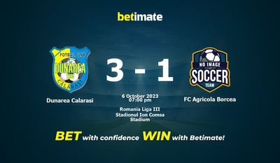 Soi kèo Dunarea Calarasi vs FC Agricola Borcea, tỷ lệ và tip cá cược 06/10/2023