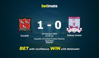Soi kèo Dundalk vs Galway United, Tỷ lệ & Mẹo cá cược 23/02/2024