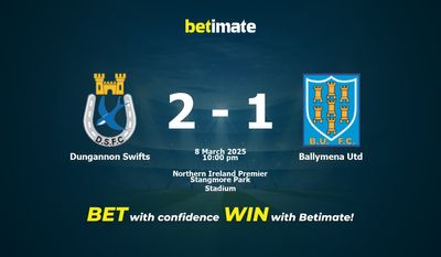 Dự đoán, Tỷ lệ cược & Mẹo cá cược Dungannon Swifts vs Ballymena Utd 03/08/2025