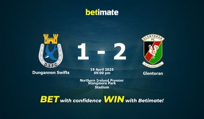 Dự đoán, Tỷ lệ cược & Mẹo cá cược Dungannon Swifts vs Glentoran 19/04/2025