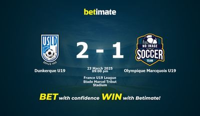 Dự đoán Dunkerque U19 vs Olympique Marcquois U19, tỷ lệ và tip cá cược 23/03/2025