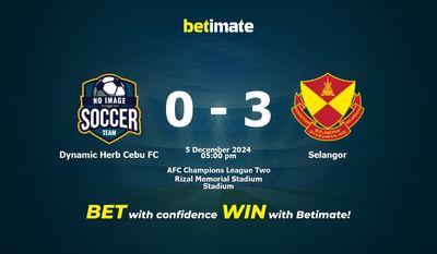 Dự đoán Dynamic Herb Cebu FC vs Selangor, Tỷ lệ cược & Mẹo cá cược 12/05/2024