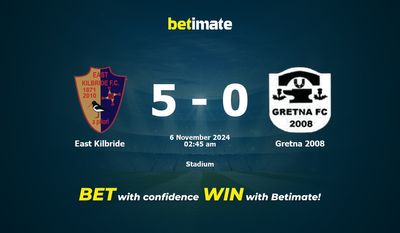 Dự đoán, Tỷ lệ cược và Mẹo cá cược East Kilbride vs Gretna 2008 11/05/2024