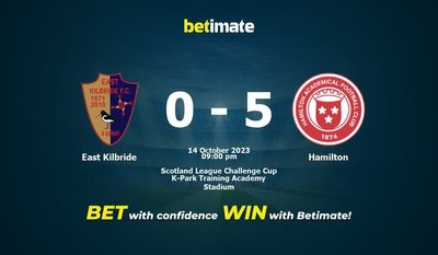 Dự đoán East Kilbride vs Hamilton, Tỷ lệ & Mẹo cá cược 14/10/2023