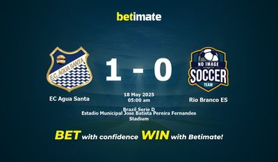 Dự đoán, Tỷ lệ cược & Mẹo cá cược EC Agua Santa vs Rio Branco ES 17/05/2025