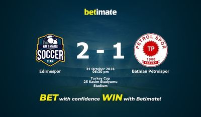 Dự đoán Edirnespor vs Batman Petrolspor, Tỷ lệ & Mẹo cá cược 31/10/2024