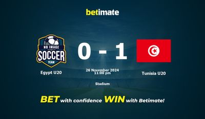 Dự đoán, Tỷ lệ cược và Mẹo cá cược U20 Ai Cập vs U20 Tunisia 26/11/2024