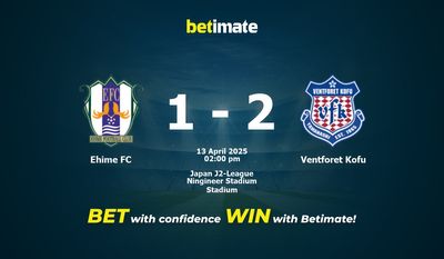 Dự đoán Ehime FC vs Ventforet Kofu, Tỷ lệ cược & Mẹo cá cược 04/13/2025