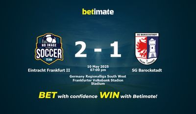 Dự đoán Eintracht Frankfurt II vs SG Barockstadt, Tỷ lệ cược & Mẹo cá cược 05/10/2025