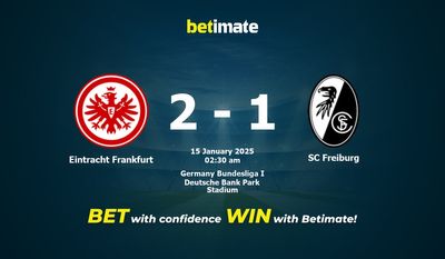 Soi kèo Eintracht Frankfurt vs SC Freiburg, Tỷ lệ & Mẹo cá cược 14/01/2025