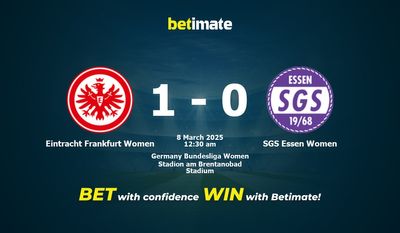 Dự đoán, Tỷ lệ cược & Mẹo cá cược Eintracht Frankfurt Women vs SGS Essen Women 03/07/2025