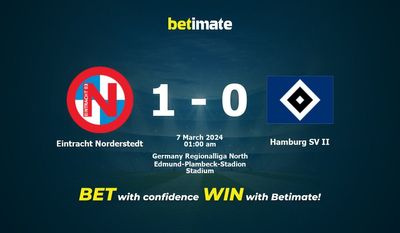 Soi kèo Eintracht Norderstedt vs Hamburg SV II, tỷ lệ và tip cá cược 06/03/2024