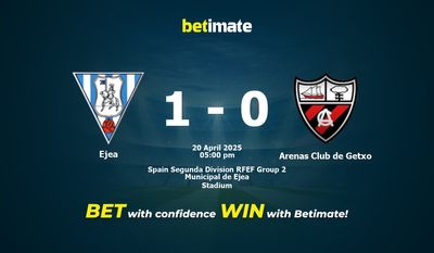 Dự đoán Ejea vs Arenas Club de Getxo, Tỷ lệ & Mẹo cá cược 20/04/2025