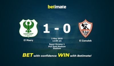 Dự đoán El Masry vs El Zamalek, Tỷ lệ cược & Mẹo cá cược 05/01/2025