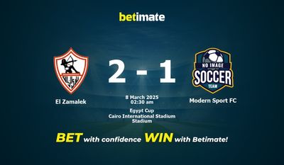 Dự đoán El Zamalek vs Modern Sport FC, Tỷ lệ cược & Mẹo cá cược 03/07/2025