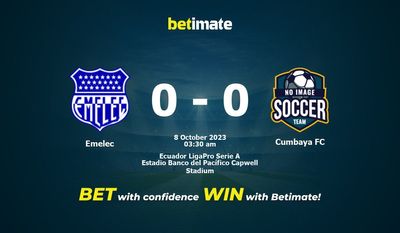 Soi kèo Emelec vs Cumbaya FC, tỷ lệ và tip cá cược 07/10/2023